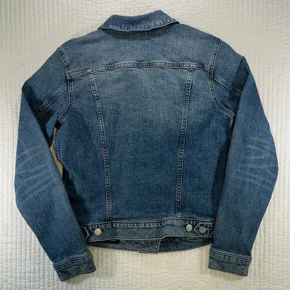 Lucky Brand Denim Tomboy Trucker Jean Jacket Womens Size S - Picture 8 of 8